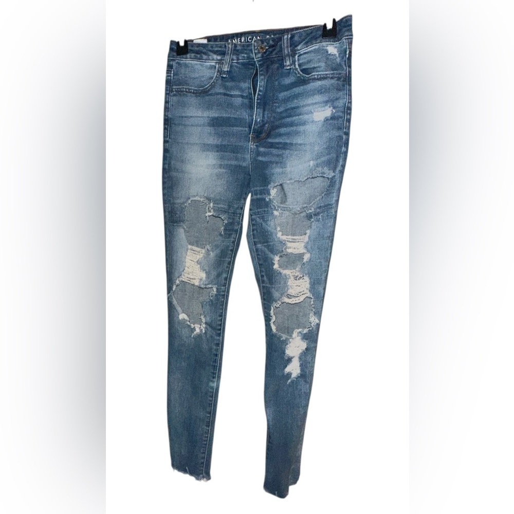 American Eagle super high rise jegging jeans next level stretch size 6